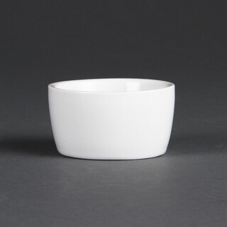 photo 1 pot à beurre olympia whiteware 62mm - boîte de 12.