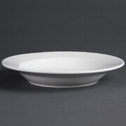 Photo 1 matériel référence C363: Assiettes creuses blanches Olympia 270mm (Lot de 6)