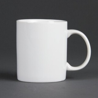 photo 1 mug blanc 284ml olympia whiteware -vendues par 12.