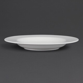photo 1 assiettes à pâtes blanches 310mm olympia (lot de 4)