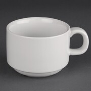 Photo 1 matériel référence CC200: Tasses empilables Olympia Athena 200ml (Lot de 24)