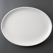 Photo 1 matériel référence CC212: Assiettes creuses ovales Olympia Athena 305 x 241mm (lot de 6)
