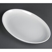 Photo 1 matériel référence CC891: Assiettes creuses ovales Olympia 365 x 235mm (Lot de 2)