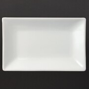 Photo 1 matériel référence CC893: Plat rectangulaire de service 200 x 130mm Olympia (Lot de 6)