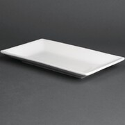 Photo 1 matériel référence CC894: Plat rectangulaire de service 250 x 150mm Olympia (Lot de 4)