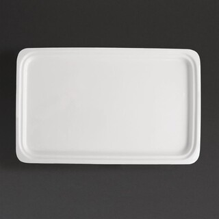 photo 1 plat blanc gn 1/1 olympia whiteware 30mm