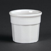 Photo 1 matériel référence CD728: Pots à sauce Olympia Whiteware - Quantité par boîte : 12