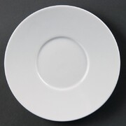 Photo 1 matériel référence CD737: Soucoupes élégantes Olympia Whiteware 148mm (Lot de 12)