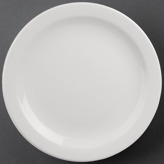 photo 1 assiettes à bord étroit olympia athena 284mm (lot de 6)