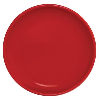 photo 1 assiette plate rouge olympia café 205mm
