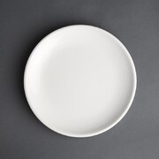 Photo 1 matériel référence CG353: Assiette plate blanche Olympia Café 205mm (Lot de 12)