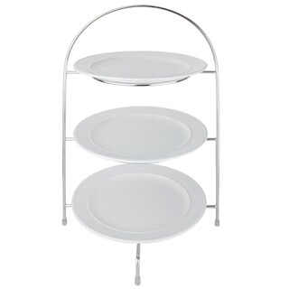 photo 4 présentoir salon de thé pour 3 assiettes maxi 270mm