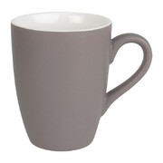 Photo 1 matériel référence CS041: Mug pastel mat en porcelaine Olympia gris 320ml (lot de 6)