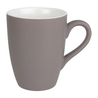 photo 1 mug pastel mat en porcelaine olympia gris 320ml (lot de 6)