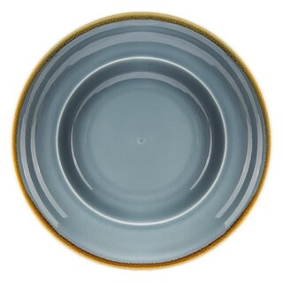 photo 1 assiettes à pâtes olympia kiln couleur océan 250mm (lot de 4)