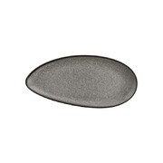 Photo 1 matériel référence DF181: Assiettes feuille Olympia Mineral 305mm (Lot de 6)