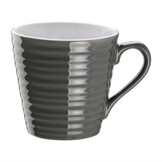 photo 1 tasses à café aroma olympia gris 34 cl - lot de 6