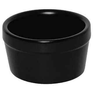 photo 1 ramequins noirs 77mm olympia (lot de 6)