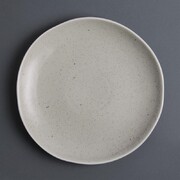 Photo 1 matériel référence DR807: Assiettes plates sable Chia Olympia 27 cm (Lot de 6)