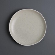 Photo 1 matériel référence DR808: Assiettes plates sable Chia Olympia 20,5 cm (Lot de 6)