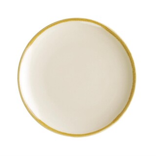 photo 1 assiettes plates rondes couleur sable kiln olympia 178mm (lot de 6)