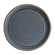 Photo 1 matériel référence FA302: Assiettes plates granit bleu Olympia Canvas 18 cm (Lot de 6)