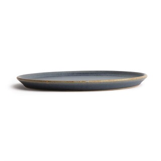 photo 5 assiettes plates granit bleu olympia canvas 26,5 cm (lot de 6)