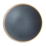Photo 1 matériel référence FA305: Assiettes creuses granit bleu Olympia Canvas 200mm (lot de 6)
