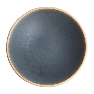 photo 1 assiettes creuses granit bleu olympia canvas 200mm (lot de 6)