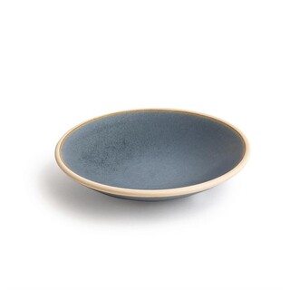 photo 3 assiettes creuses granit bleu olympia canvas 200mm (lot de 6)