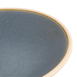 photo 4 assiettes creuses granit bleu olympia canvas 200mm (lot de 6)