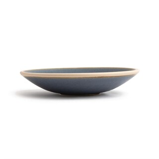 photo 5 assiettes creuses granit bleu olympia canvas 200mm (lot de 6)