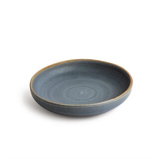 photo 3 assiettes creuses calottes bleu granit olympia canvas 23 cm (lot de 6)