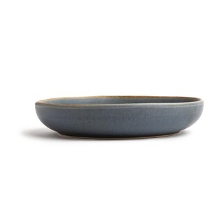 photo 6 assiettes creuses calottes bleu granit olympia canvas 23 cm (lot de 6)