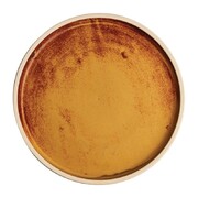 Photo 1 matériel référence FA308: Assiettes plates bord droit terre de sienne Olympia Canvas 25 cm (Lot de 6)