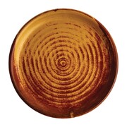 Photo 1 matériel référence FA309: Assiettes plates terre de sienne Olympia Canvas 18 cm