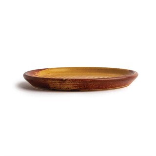 photo 7 assiettes plates terre de sienne olympia canvas 18 cm (lot de 6)