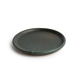 photo 3 assiettes plates vert bronze olympia canvas 18 cm