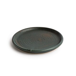 photo 3 assiettes plates vert bronze olympia canvas 18 cm (lot de 6)