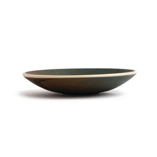 photo 4 assiettes creuses vert bronze olympia canvas 20 cm (lot de 6)