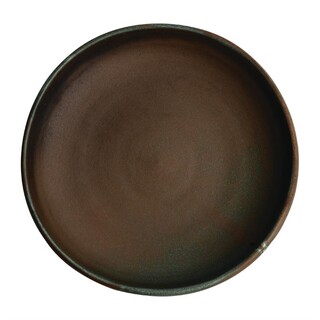 photo 1 assiettes creuses calottes vert bronze olympia canvas 23 cm