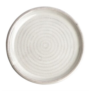 photo 1 assiettes plates blanc murano olympia canvas 18 cm