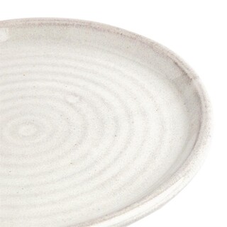 photo 4 assiettes plates blanc murano olympia canvas 18 cm (lot de 6)