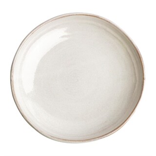 photo 1 assiettes creuses calottes blanc murano olympia canvas 23 cm (lot de 6)