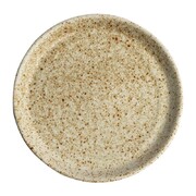Photo 1 matériel référence FA337: Assiettes plates beige moucheté Olympia Canvas 18 cm (Lot de 6)