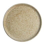 Photo 1 matériel référence FA338: Assiettes plates beige moucheté Olympia Canvas 26,5 cm (Lot de 6)