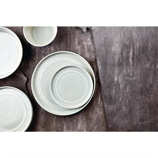 photo 3 assiette plate vert printanier olympia cavolo 180mm (lot de 6)