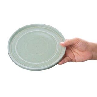photo 5 assiette plate vert printanier olympia cavolo 18 cm