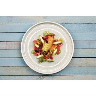 photo 7 assiette plate vert printanier olympia cavolo 220mm (lot de 6)