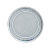 Photo 1 matériel référence FB567: Assiette plate bleu cristallin Olympia Cavolo 18 cm